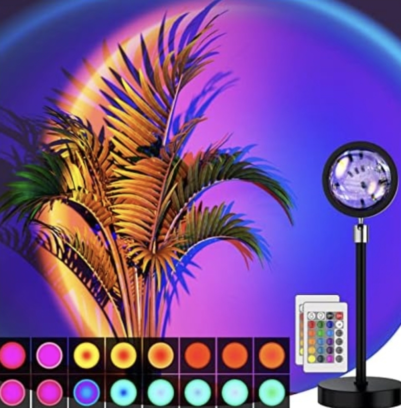 New Sunset Lamp Projection Led Lights. 10.25" tall