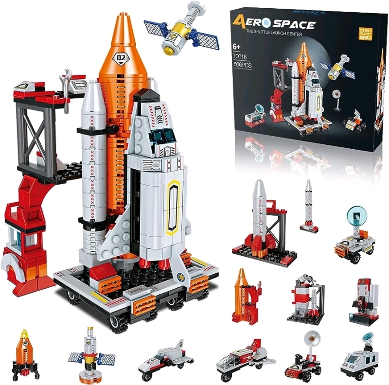 New Chen Xuan Bro Aerospace "The Shuttle Launch Center" Set - 566 Peices - 70018