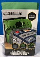 New Minecraft Full Sheet Set Combo