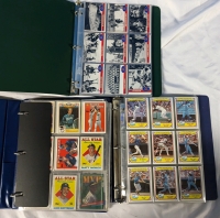 3 Binders of Hockey + Baseball Cards. 100+ Total