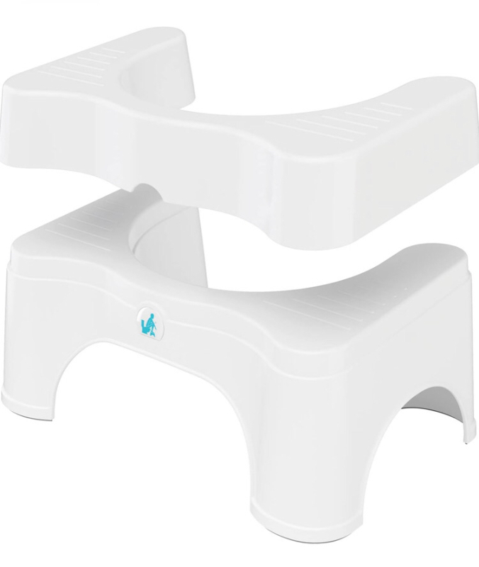 New Squatty Potty The Original Bathroom Toilet Stool - Adjustable 2.0, Convertible to 7" or 9" Height