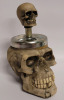 Skull Push-Down Ashtray & Ceramic Skull mug - 2