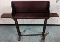 Bombay Company Butler Stand. 25.5" Tall, 32.25" Wide, and 6.25" deep.