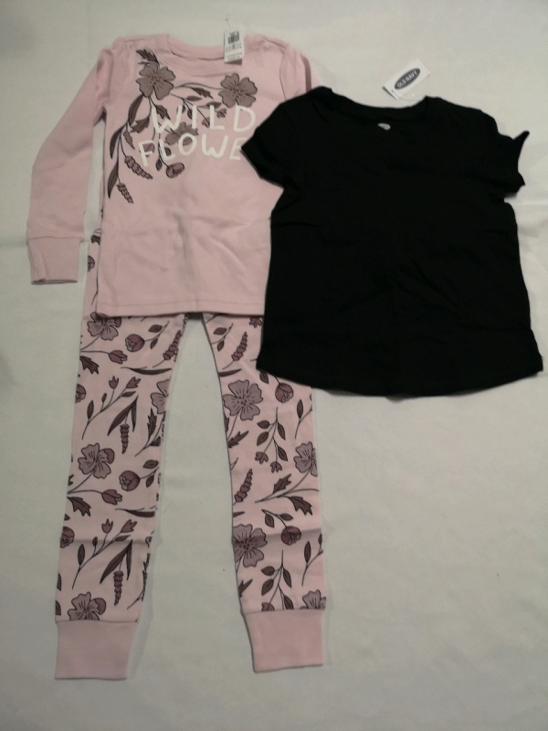 New Kid's PJ's and T-shirt sz 4T by Old Navy