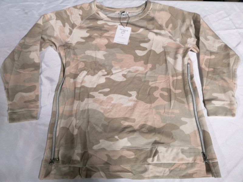 New Stella & Dot Camo Ladies XL Top