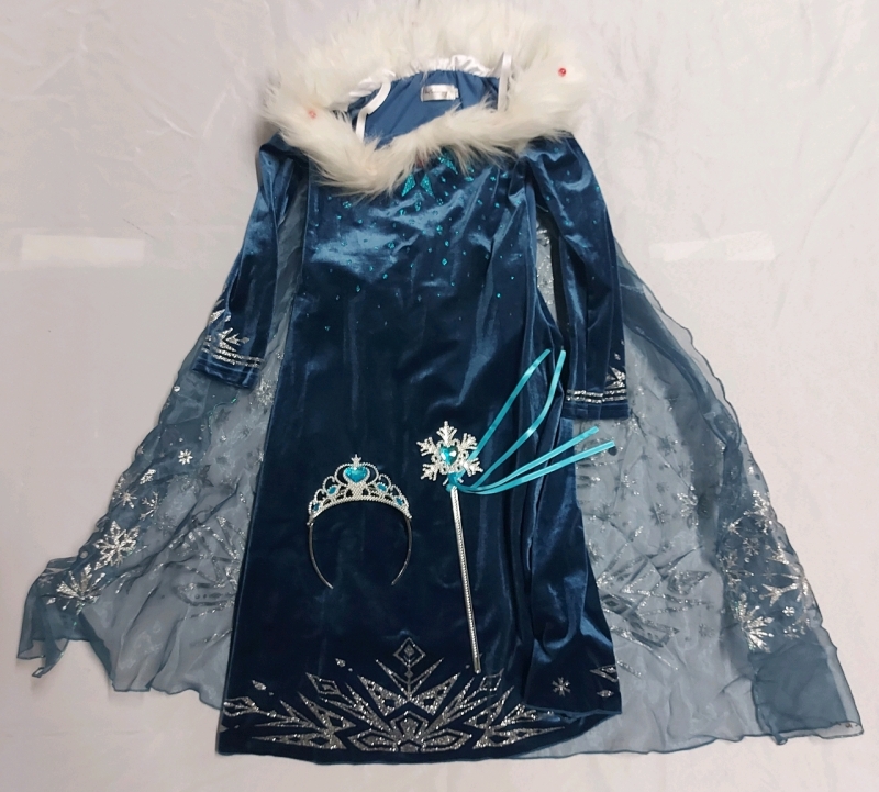 KNEMMY Princess Costume With Tiara And Wand