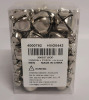 New - 250pcs Arts & Crafts Silver Shiney Jingle Bells , Various Sizes