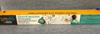 New Undo by Davik 24&rdquo;x15Ft White Board Sticker Dry Erase Film