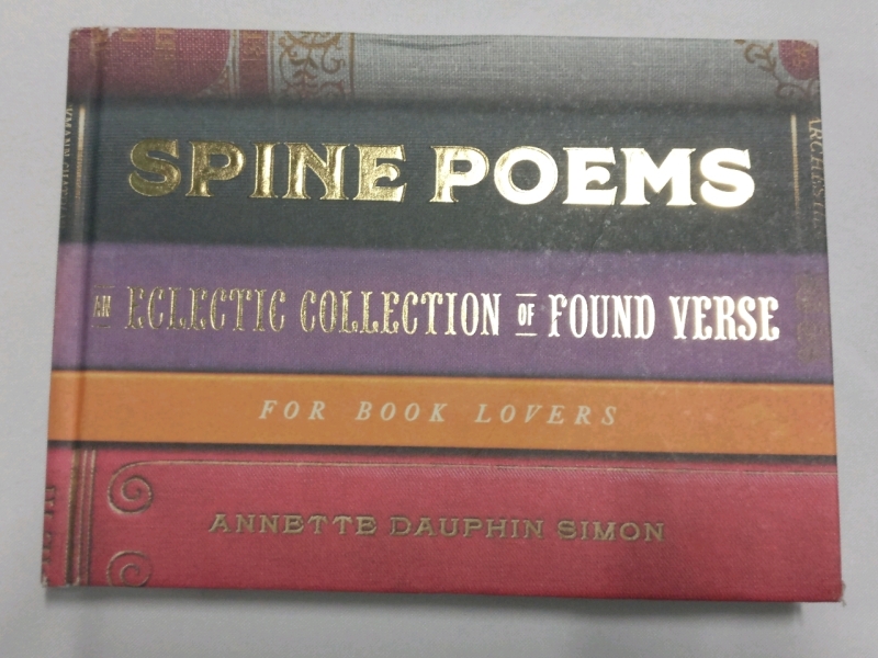 New Spine Poems Hardcover Coffee Table Book