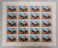 1995 US Postal ' RFD : Rural Free Delivery ' Stamp Sheet , 32 Cent Stamps