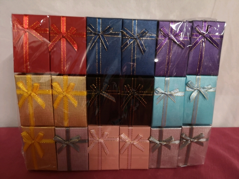 72 New Little Gift Boxes - Various Colours
