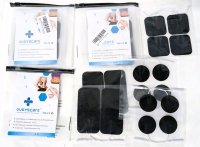 3 New Packs OudyScare Universally Compatible Self-Adhesive TENS / EMS Electrode Pads (16 Pads Per Pack, 48 Pads Total)