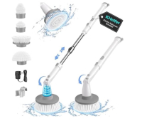 New kHelfer Electric Spin Scrubber Kh8, Cordless Shower Scrubber