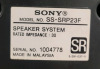 SONY SS-MSP23F Surround Sound Speakers Set of 4 , Tested Working - 2