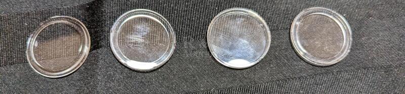 100+ Coin Capsules. Penny to Quarter in size.
