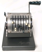 Vintage PAYMASTER Check Writer Series X-550 with Key