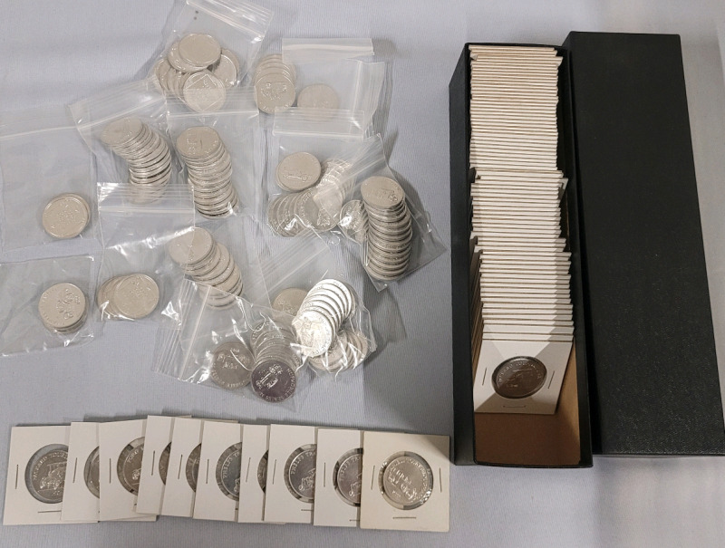 Vintage 1969 SUNCO / DX Antique Car Coin Collection Series 2 , 130+ Coins