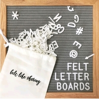 Felt Letterboard And Letters