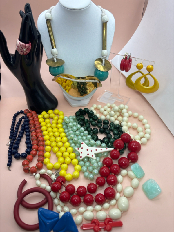 MCM Large Colourful Jewelry Pieces