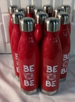 12 New BE HUMAN BE KIND Plastic Water Bottles