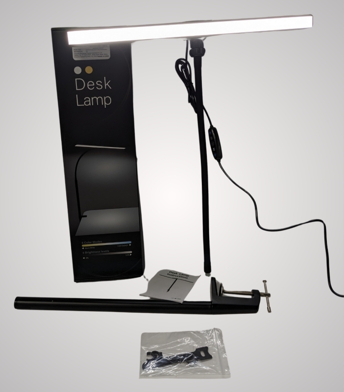 LED Clamping Desk Light 31.5" Tall