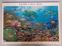 2003 US Postal ' Nature of America : Pacific Coral Reef ' Stamp Sheet , 37 Cent Stamps