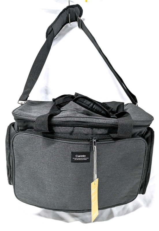 New! Curmio Travel Tote / Nursing / Diaper / XBox / Laptop Bag