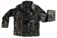 New Prive Alliance Men's Vegan Leather Jacket (Size Small)