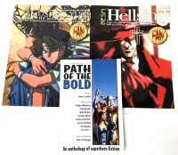 3 New Softcover Books: Ultimate Fan Guides to Fushigi Yugi + Hellsing, & Path of the Bold: An Anthology of Superhero Fiction