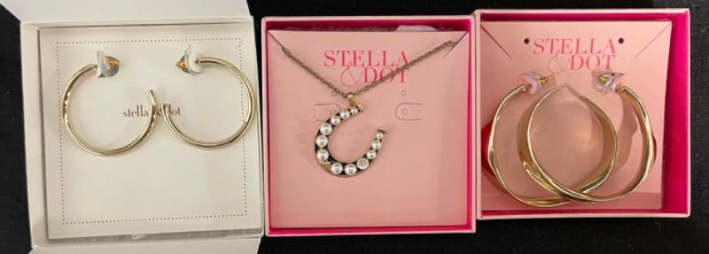 3 NEW in box Stella and Dot jewelry pieces