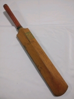 Vintage Genuine Willow Cricket Bat - Youth Size