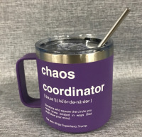 Chaos Coordinator Definition Tumbler 4&rdquo;x4&rdquo;