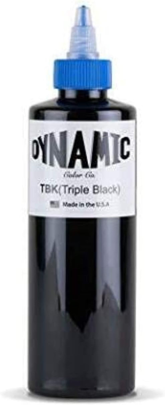 New Dynamic Color Triple Black Tattoo Ink 8-oz