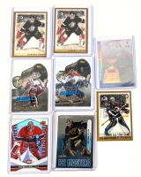 O-Pee-Chee, Topps & Upper Deck NHL Hockey Cards in Sleeves incl Holographic Ed Belfour & 2 Die-Cut Stanley Cup Heroes