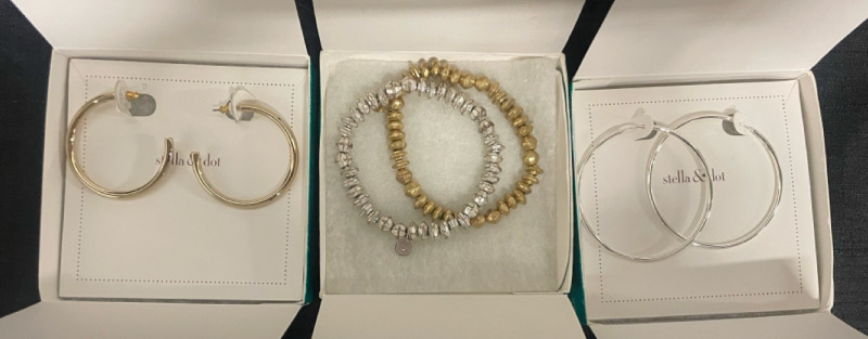 3 NEW in box Stella & Dot jewlery pieces