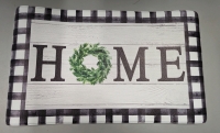 New "Home" Padded Kitchen Floor Mat. 29" by 17"