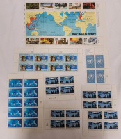 1993 - 1997 US Postal Service Stamp Blocks . 29 - 33 Cent Postage Stamps
