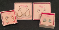 4 NEW in box Stella and Dot earrings