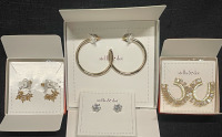 4 NEW in box Stella and Dot earrings