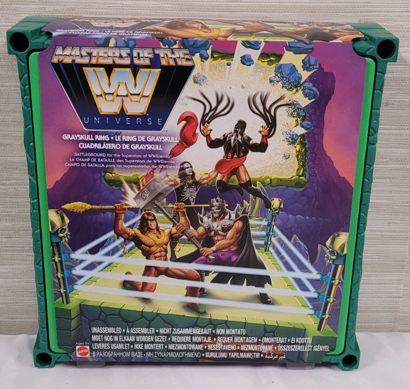 New - WWE Masters of The WWE Universe Grayskull Ring Battleground for The Superstars of WWEternia