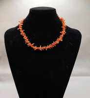 Vintage 16" Coral Necklace