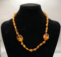 Vintage 17" Amber Necklace