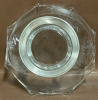 WALLACE Sterling silver based 6&rdquo; wide glass bowl - 2