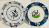 2 10” dinner plates Wedgwood SPODE circa 1914