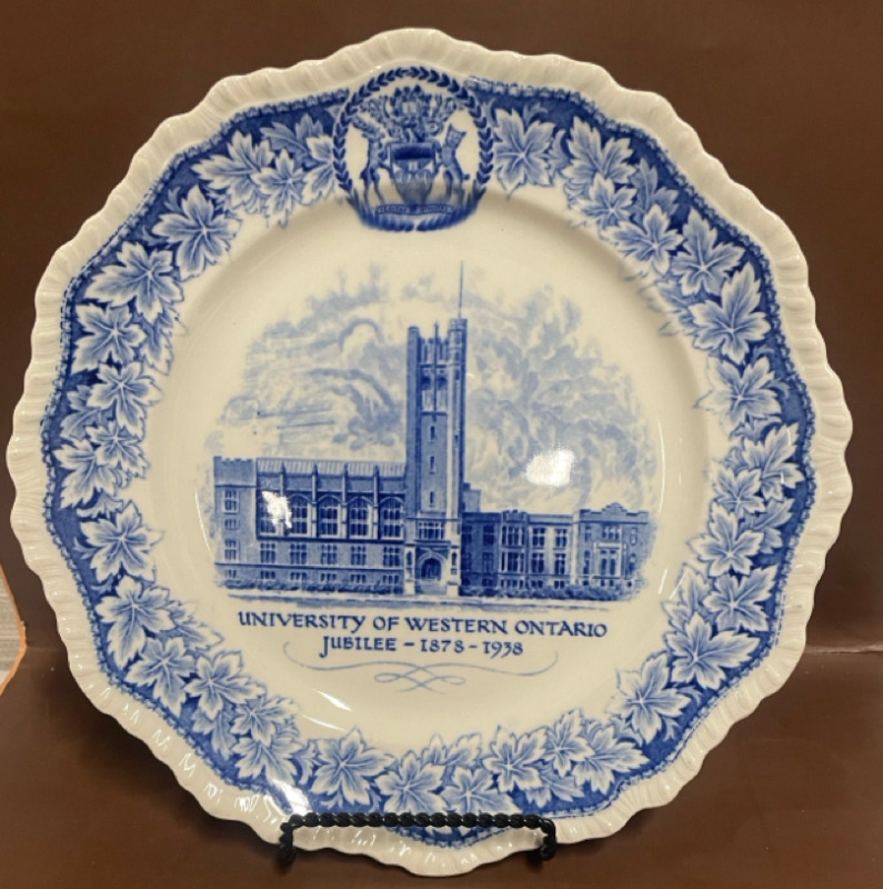 RARE MASONS 1938 10” Jubilee Plate