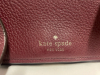 Kate Spade Maroon Leather Purse - 2