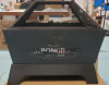 New - Strongbow Apple Cider Outdoor Metal Firepit , measures 26.5"&times;26.5" & 23" tall - 2