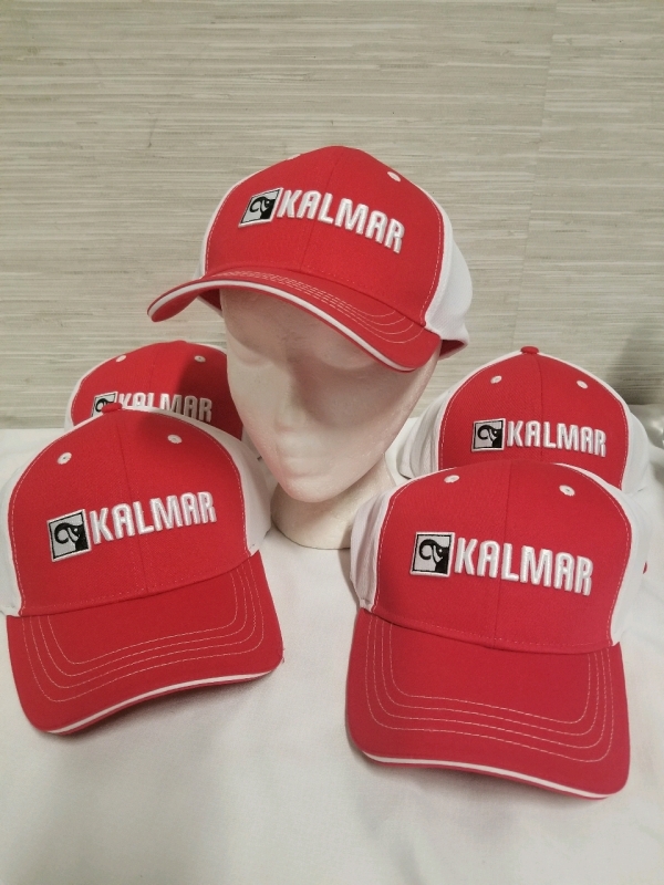 Lot of 5 new KALMAR branded ball caps one size fits all