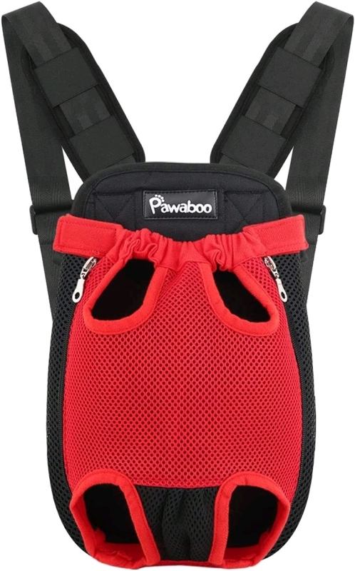 New! Pawaboo Dog Carrier Backpack with Adjustable Front / Back (Size Medium)