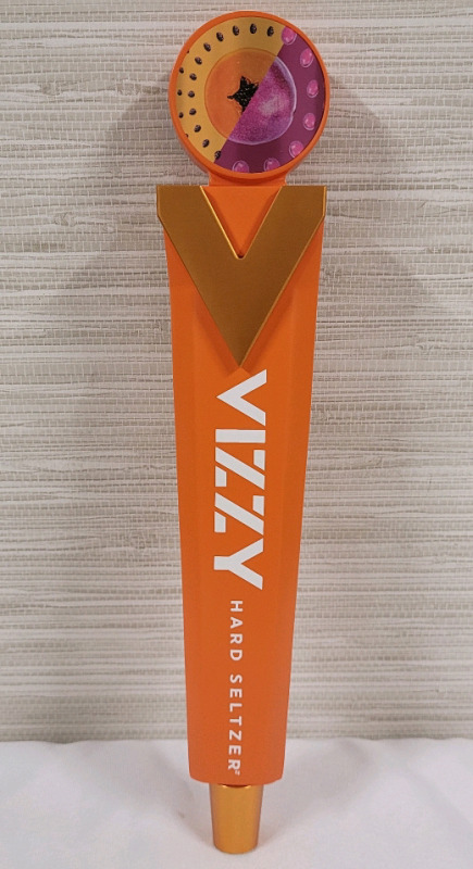 New - Vissy Hard Seltzer Bar Tap Handle . Measures 11" Tall